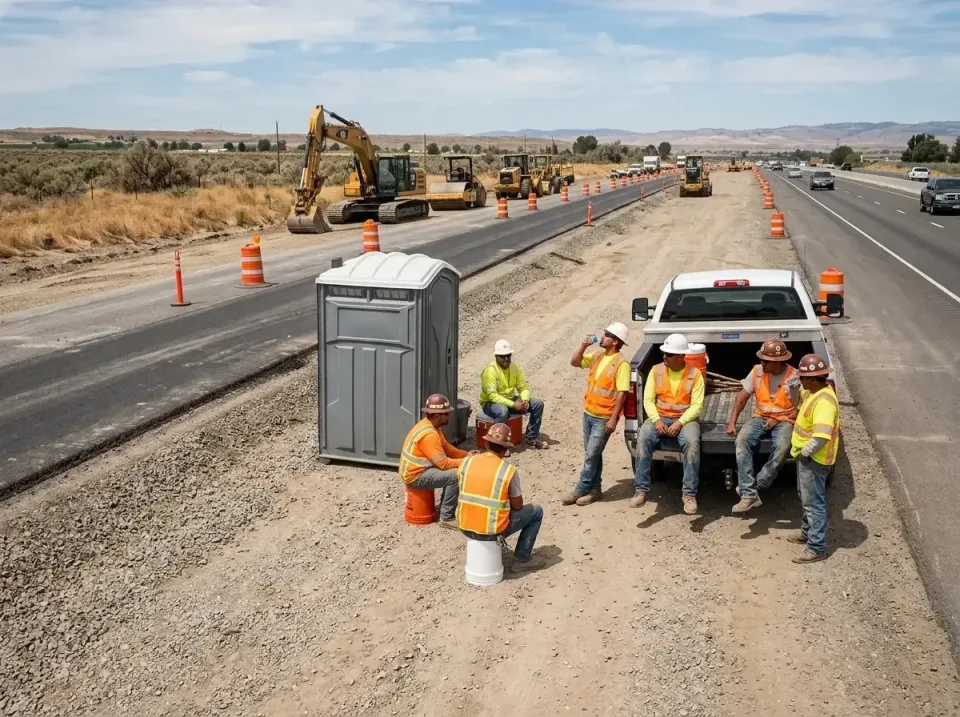 highway-road-construction-crew-007 — frequently asked questions, Porta Potty and Restroom Rentals in Shadyside, OH